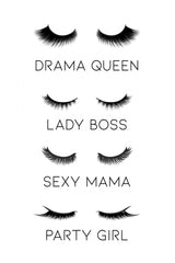 Lashes Poster och Canvastavla
