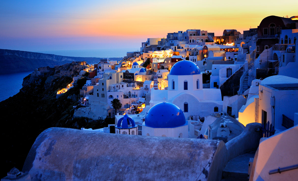 Santorini Island, Greece Poster och Canvastavla