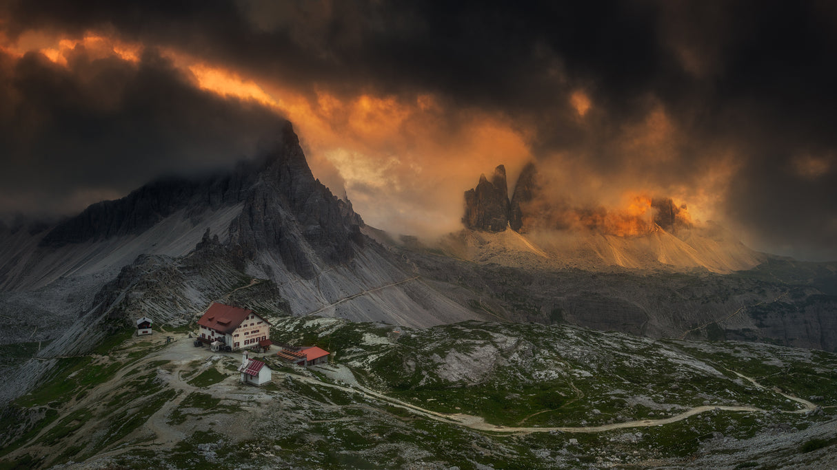 Tre Cime Poster och Canvastavla