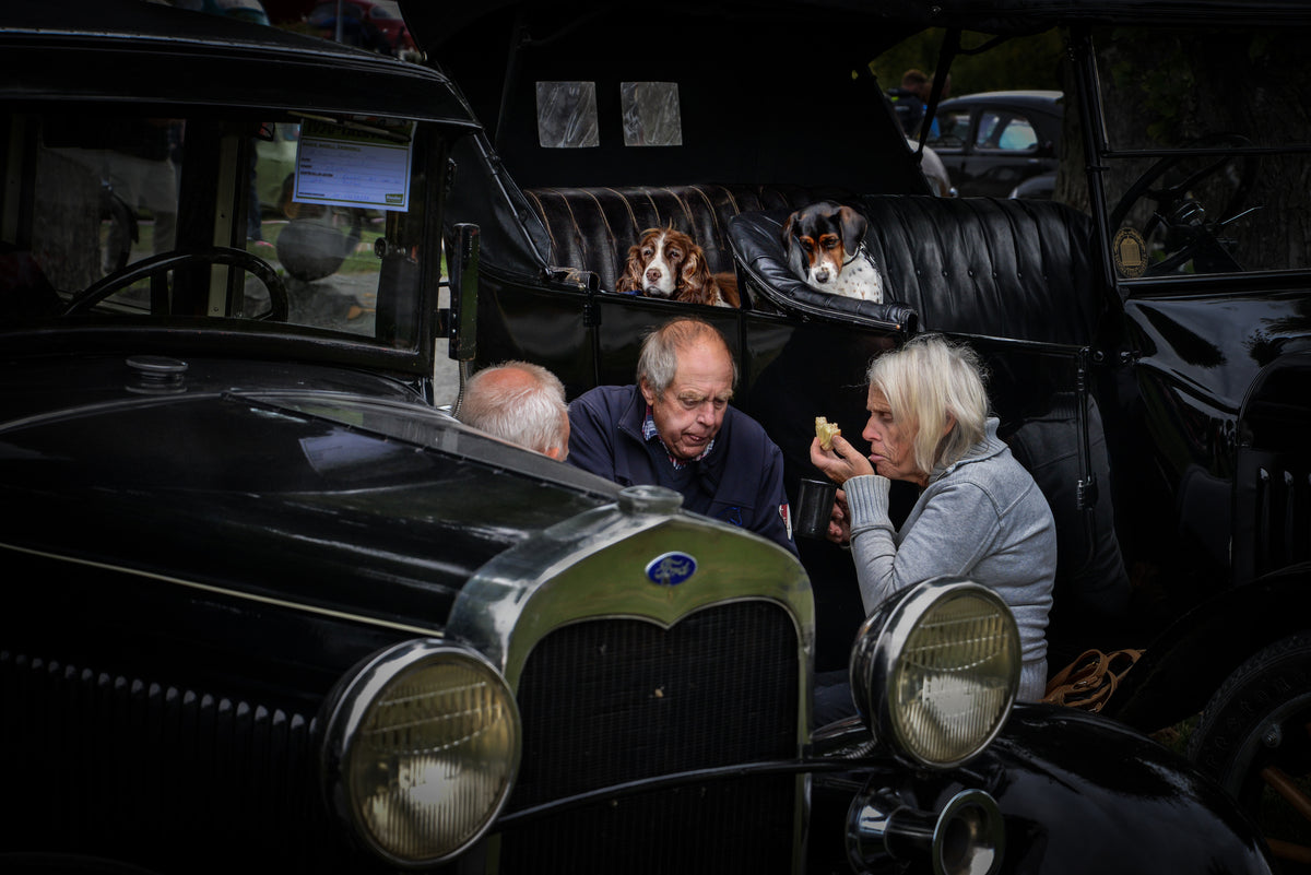snack between oldsmobiles Poster och Canvastavla