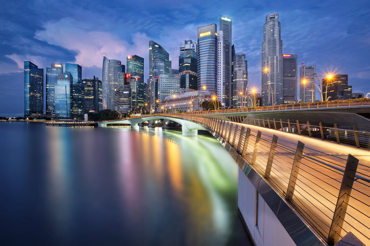 Good morning singapore Poster och Canvastavla