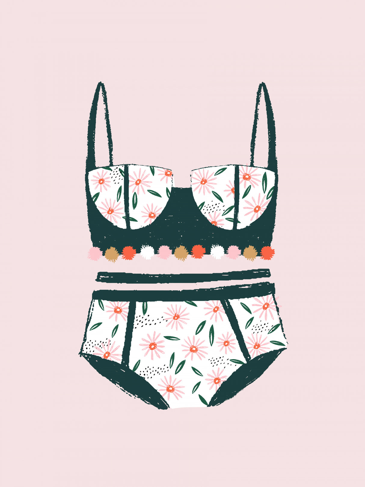 Undies Poster och Canvastavla