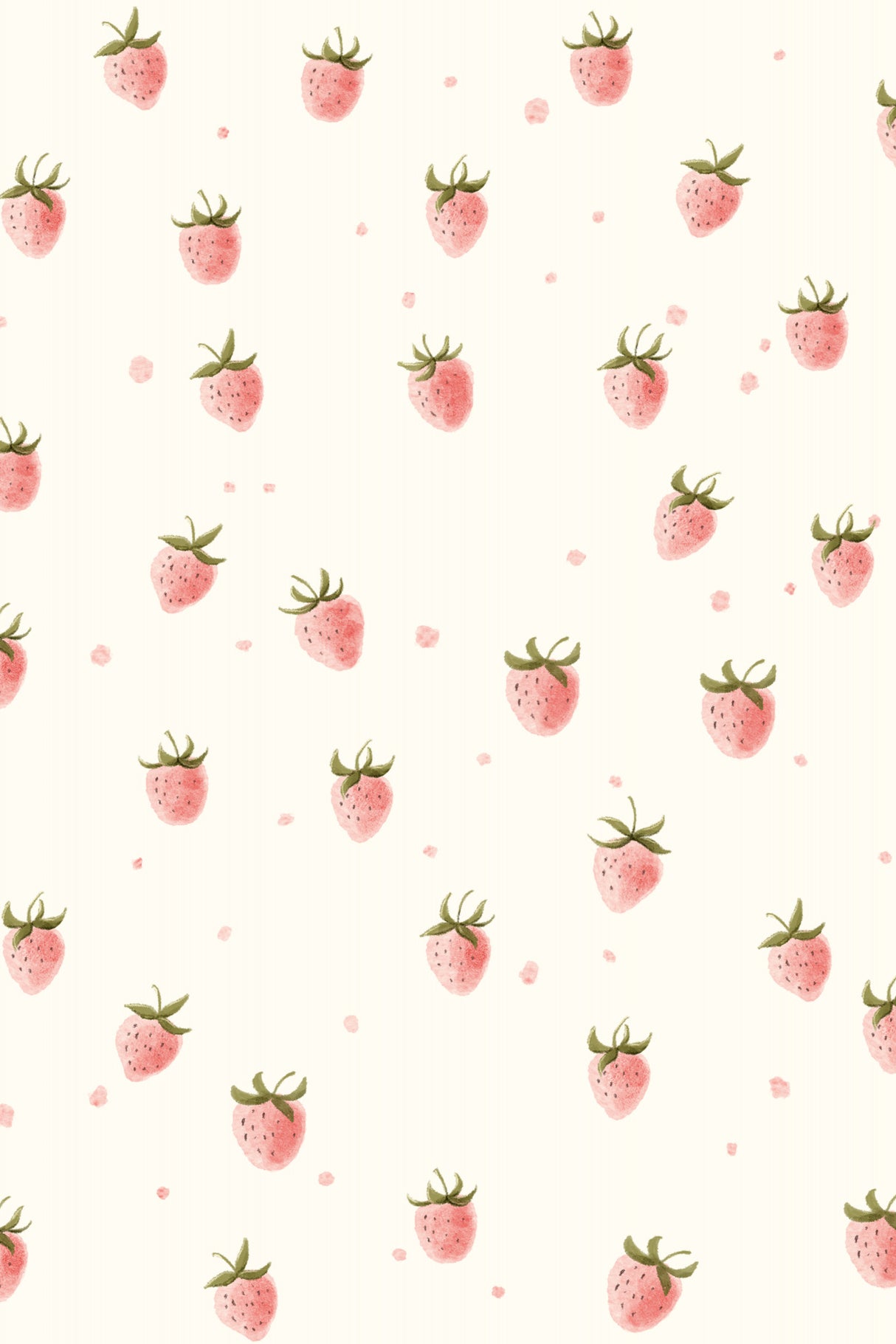 Simple Fresh Strawberry 1 Poster och Canvastavla