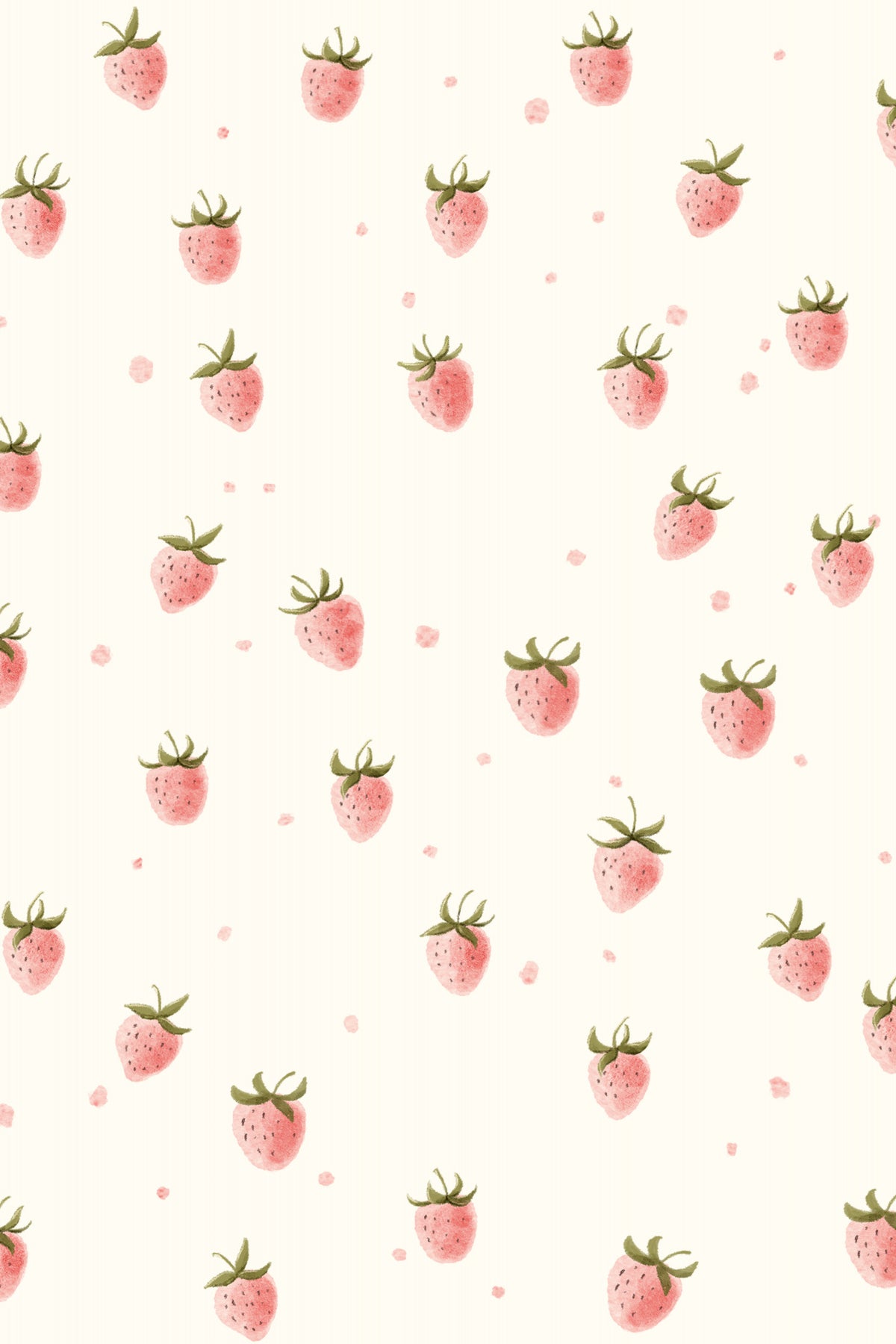Simple Fresh Strawberry 1 Poster och Canvastavla