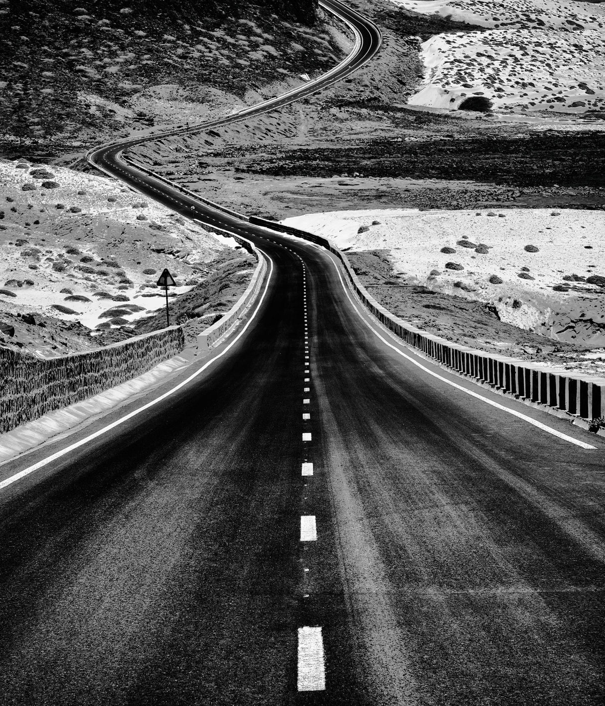 the long and winding road Poster och Canvastavla