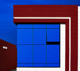 Blue Cladding Poster och Canvastavla