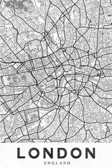 London White Poster och Canvastavla