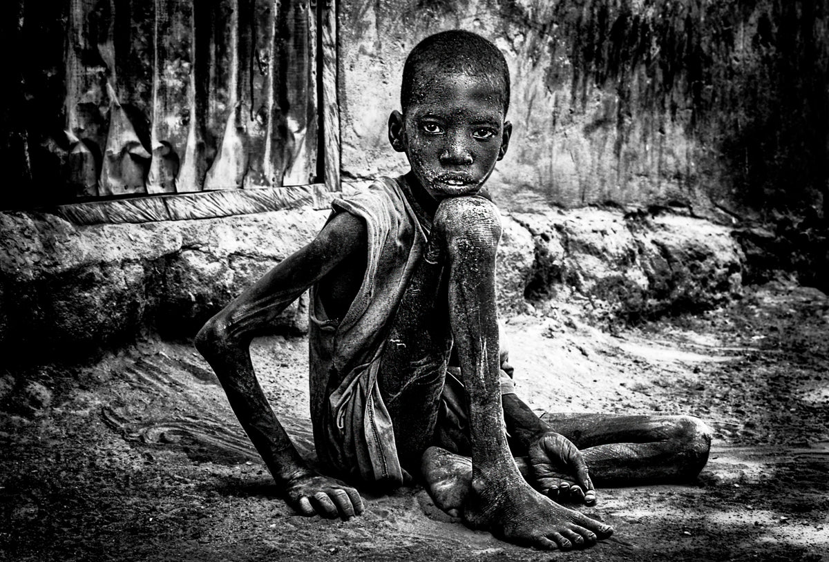 Boy in Benin Poster och Canvastavla