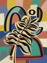 Colorful Tropical Vibe Poster och Canvastavla