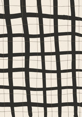 Black Grid Poster och Canvastavla