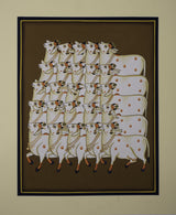 COW TRADITIONAL ART Poster och Canvastavla