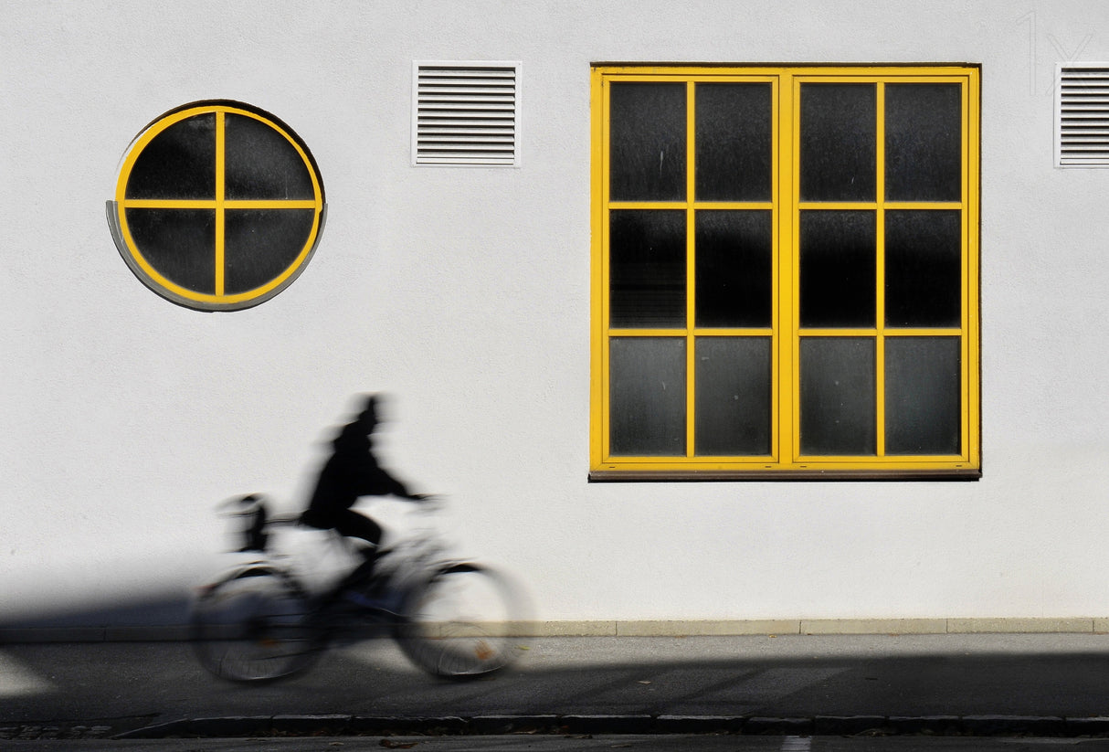 Yellow Poster och Canvastavla