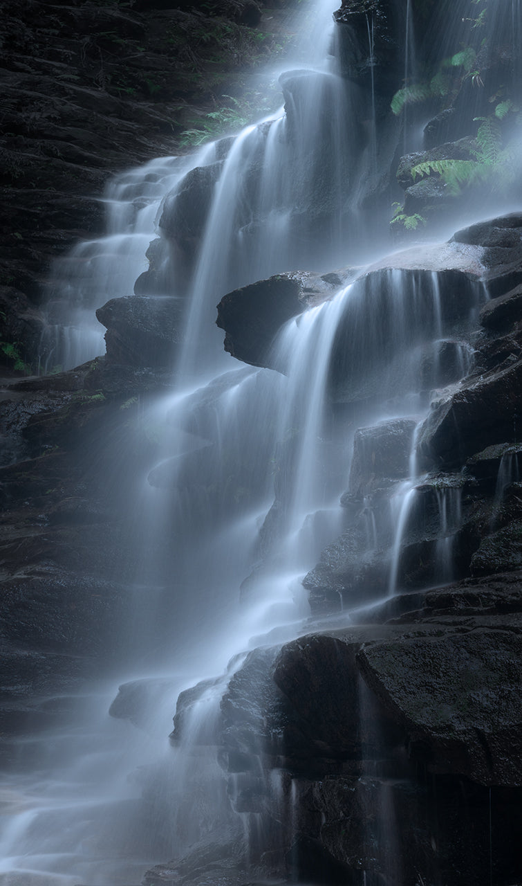 Flowing Poster och Canvastavla