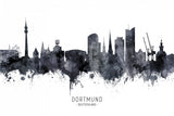 Dortmund Germany Skyline Poster och Canvastavla