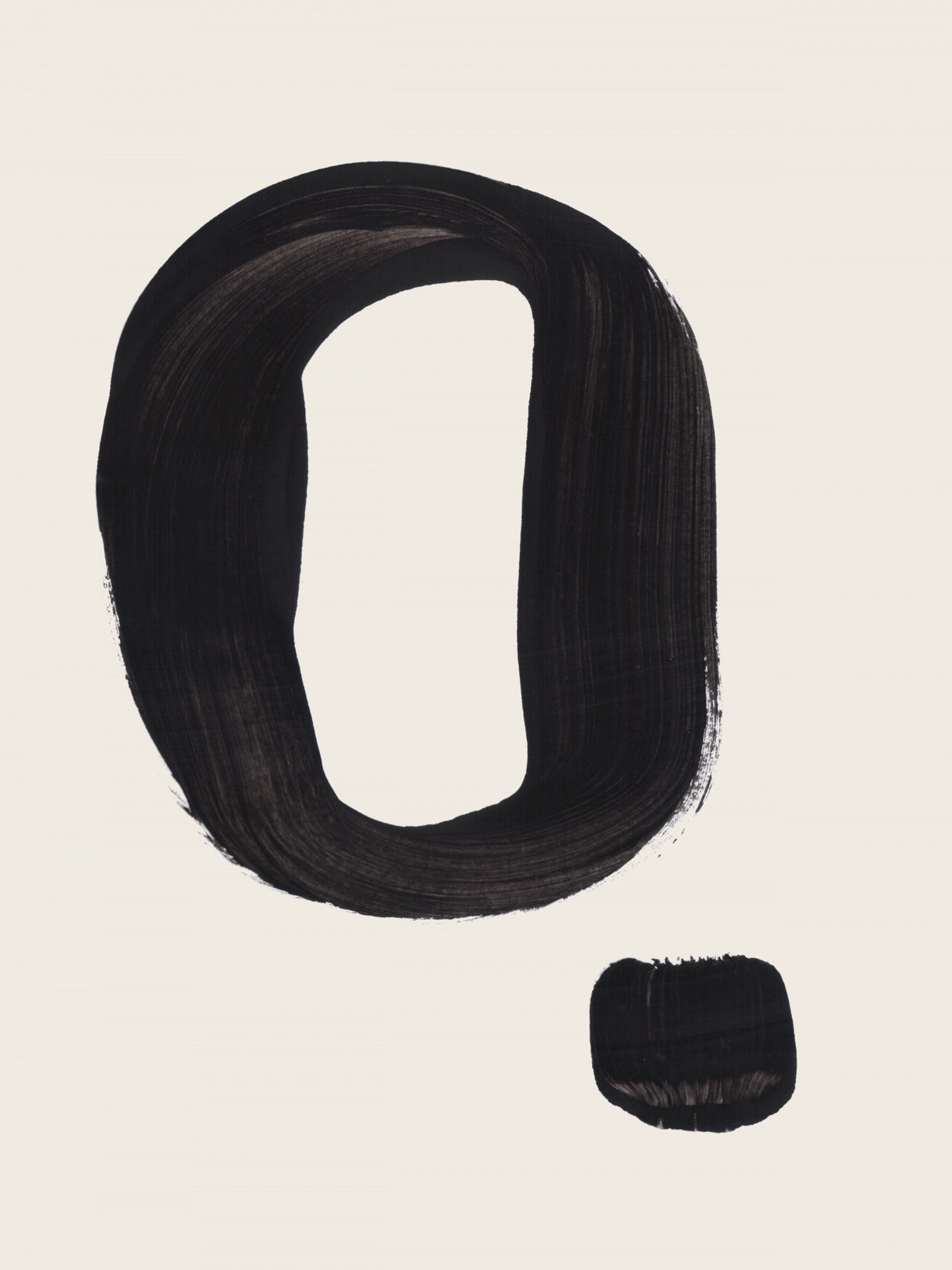 Ink Ring Poster och Canvastavla