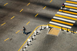 Two Men Walking Poster och Canvastavla