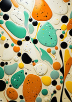 Terrazo pattern art 7 Poster och Canvastavla