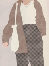 Comfy Checker Poster och Canvastavla