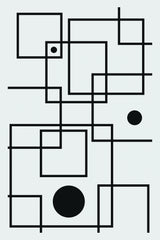 Minimal Shapes #4 Poster och Canvastavla