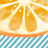 Orange Abstract Poster och Canvastavla