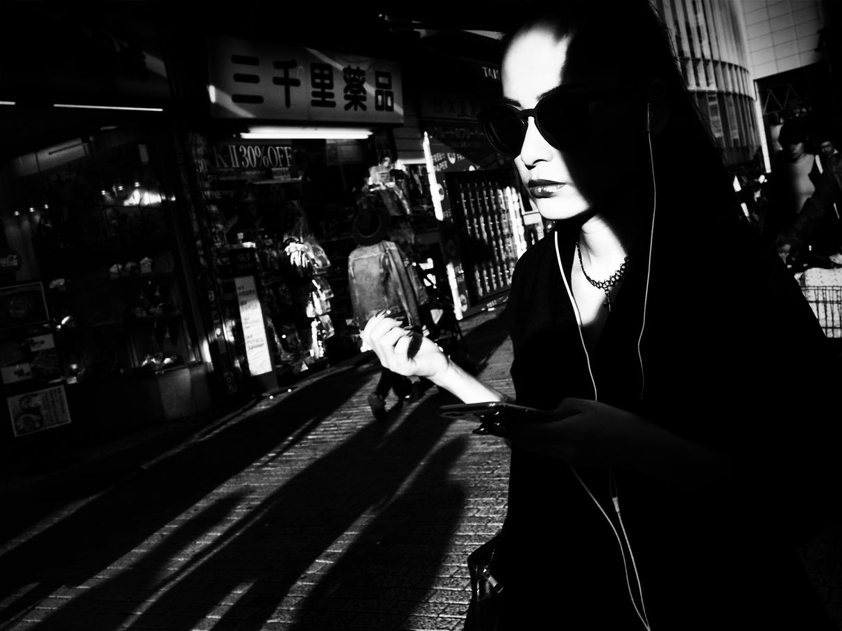 Shibuya Street - TOKYO 2016 Poster och Canvastavla