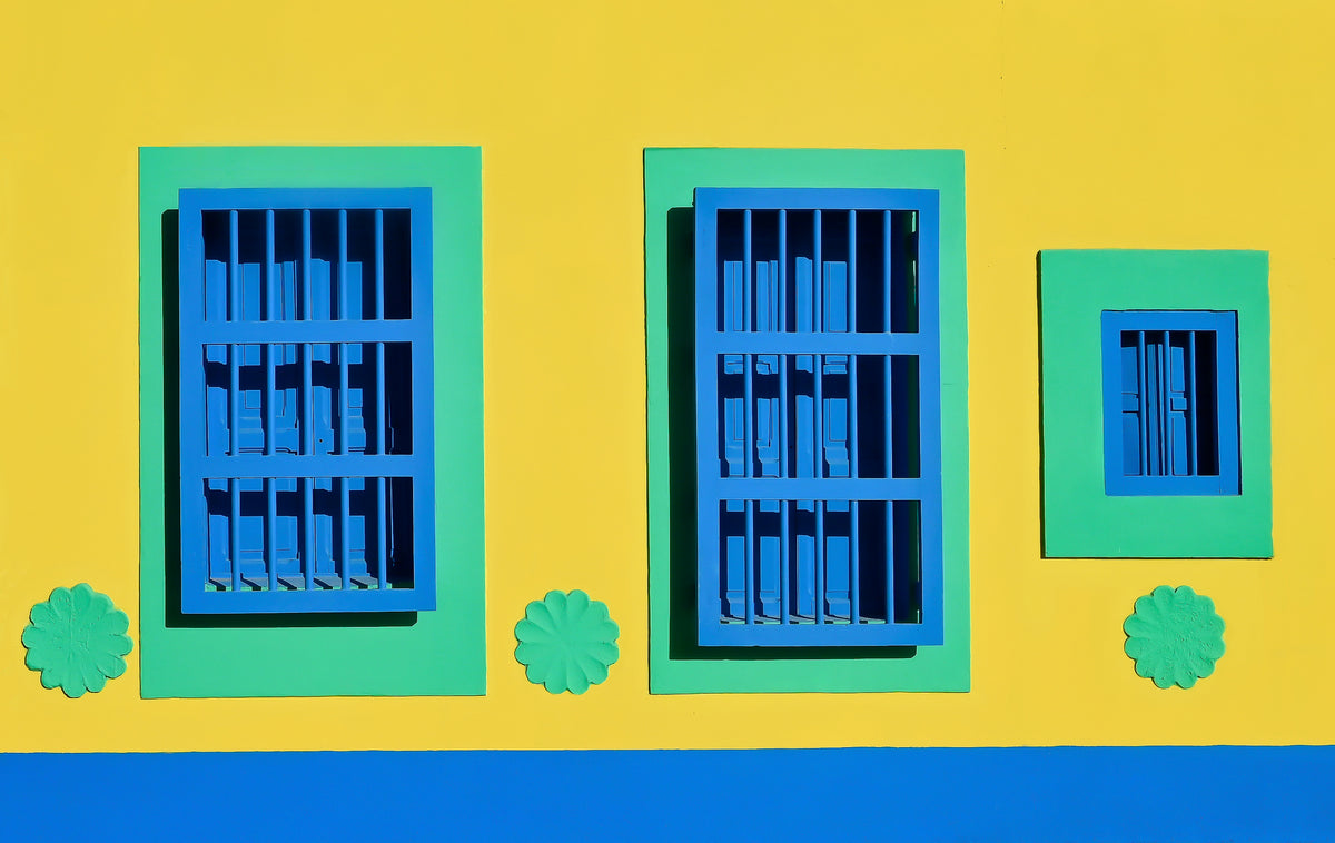Shuttered and barred Poster och Canvastavla