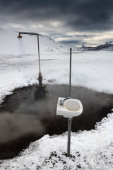 Winter shower Poster och Canvastavla