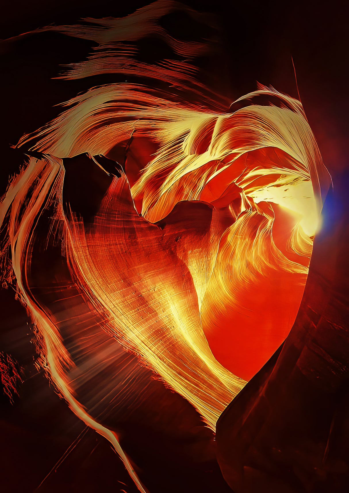 Sunlight in the heart Poster och Canvastavla