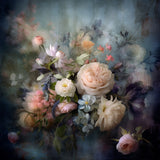 Fa Vintage Floral 49 Poster och Canvastavla