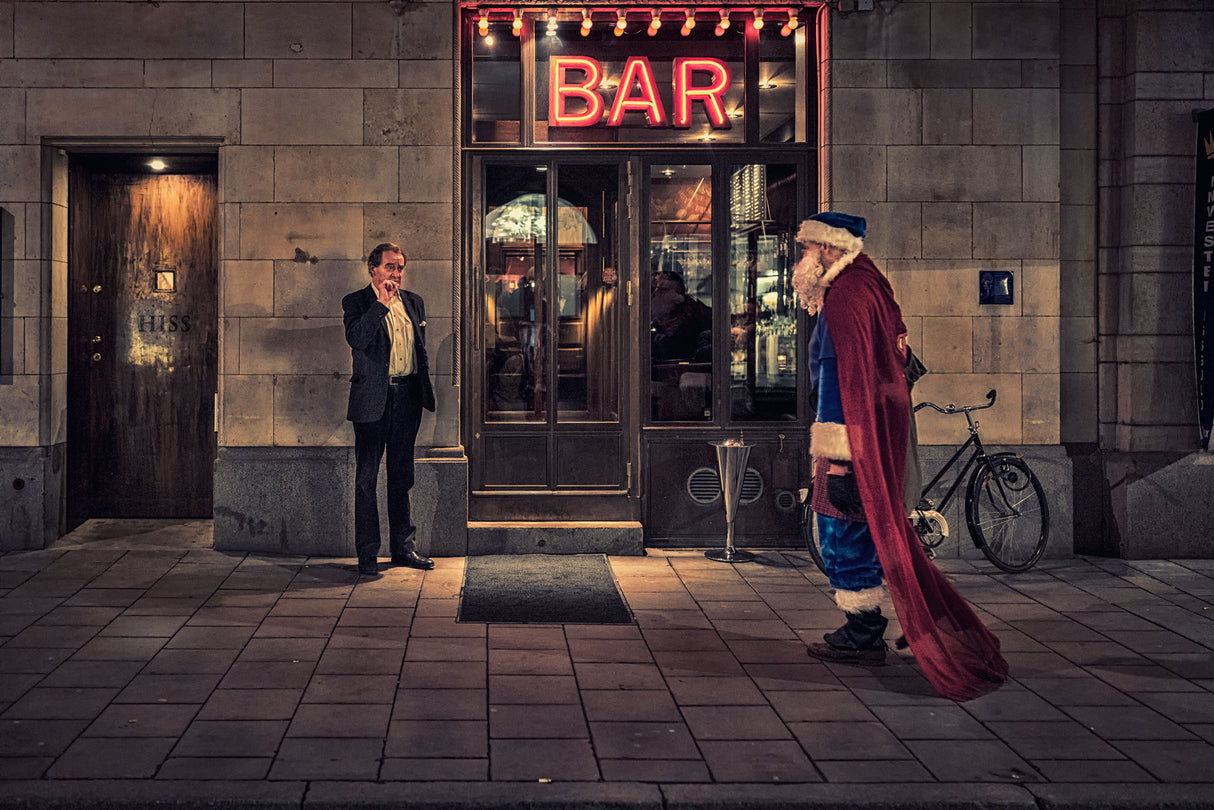 Supersanta Poster och Canvastavla