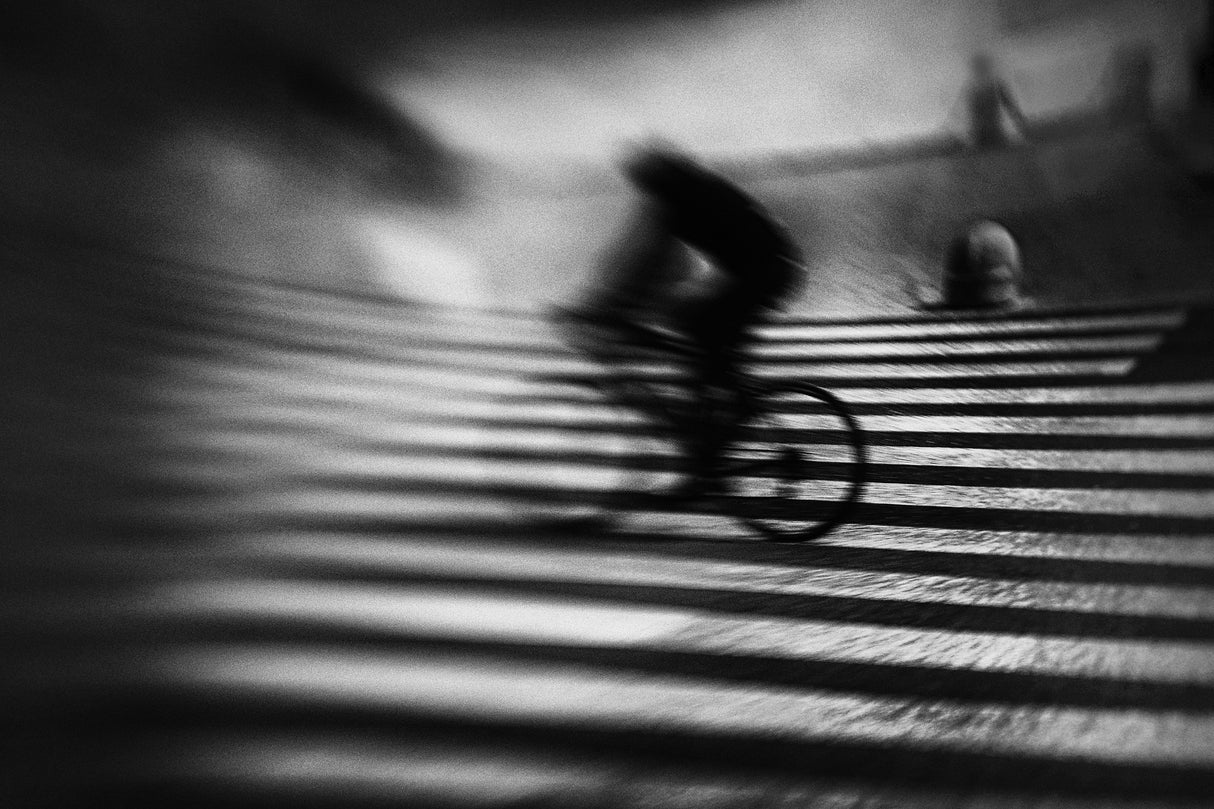 cyclist Poster och Canvastavla
