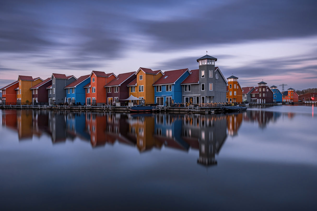 Groningen reflections Poster och Canvastavla