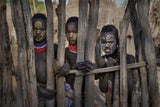 Ethiopian Karo tribes Poster och Canvastavla