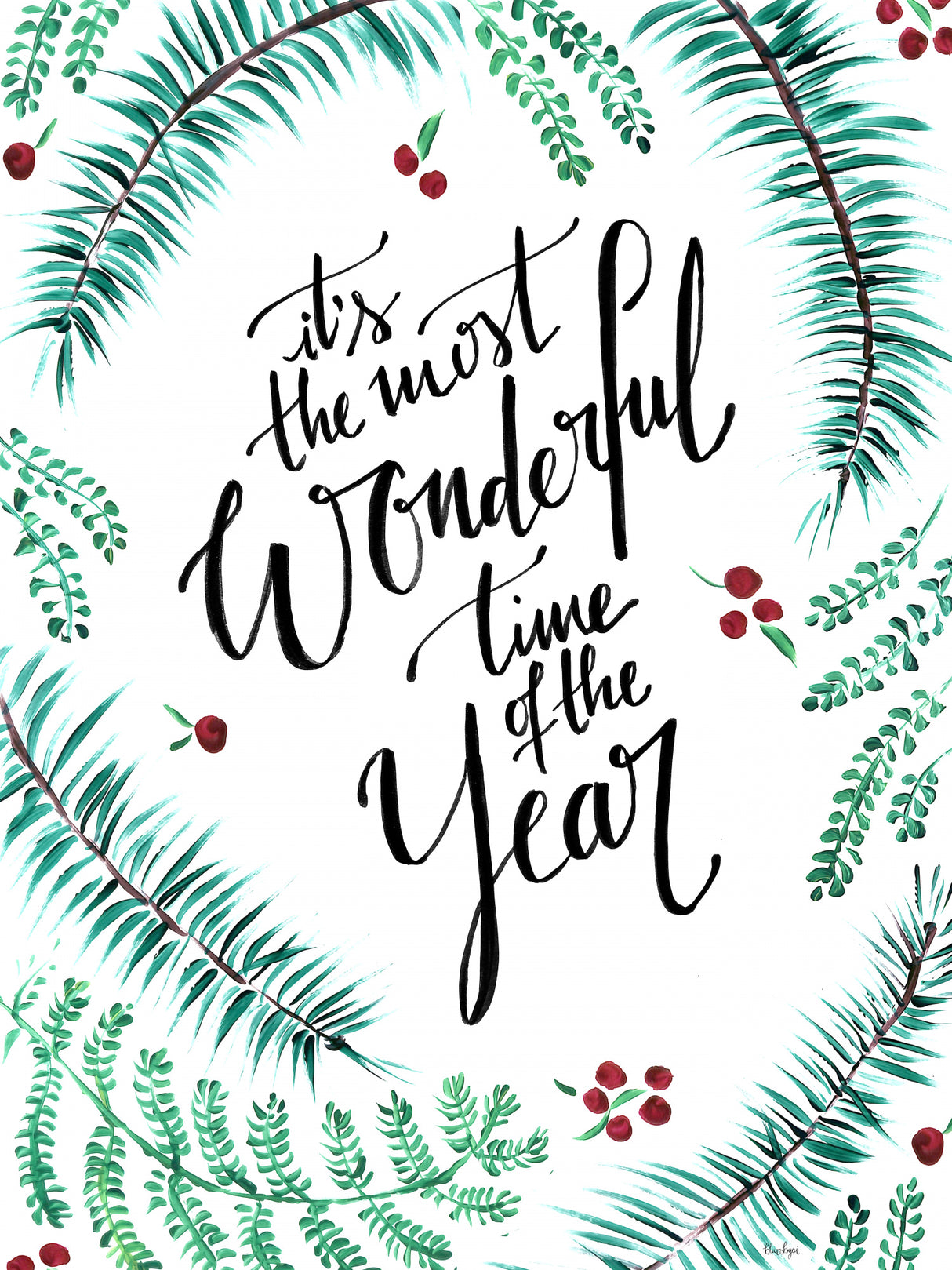 Most wonderful time of the year Poster och Canvastavla
