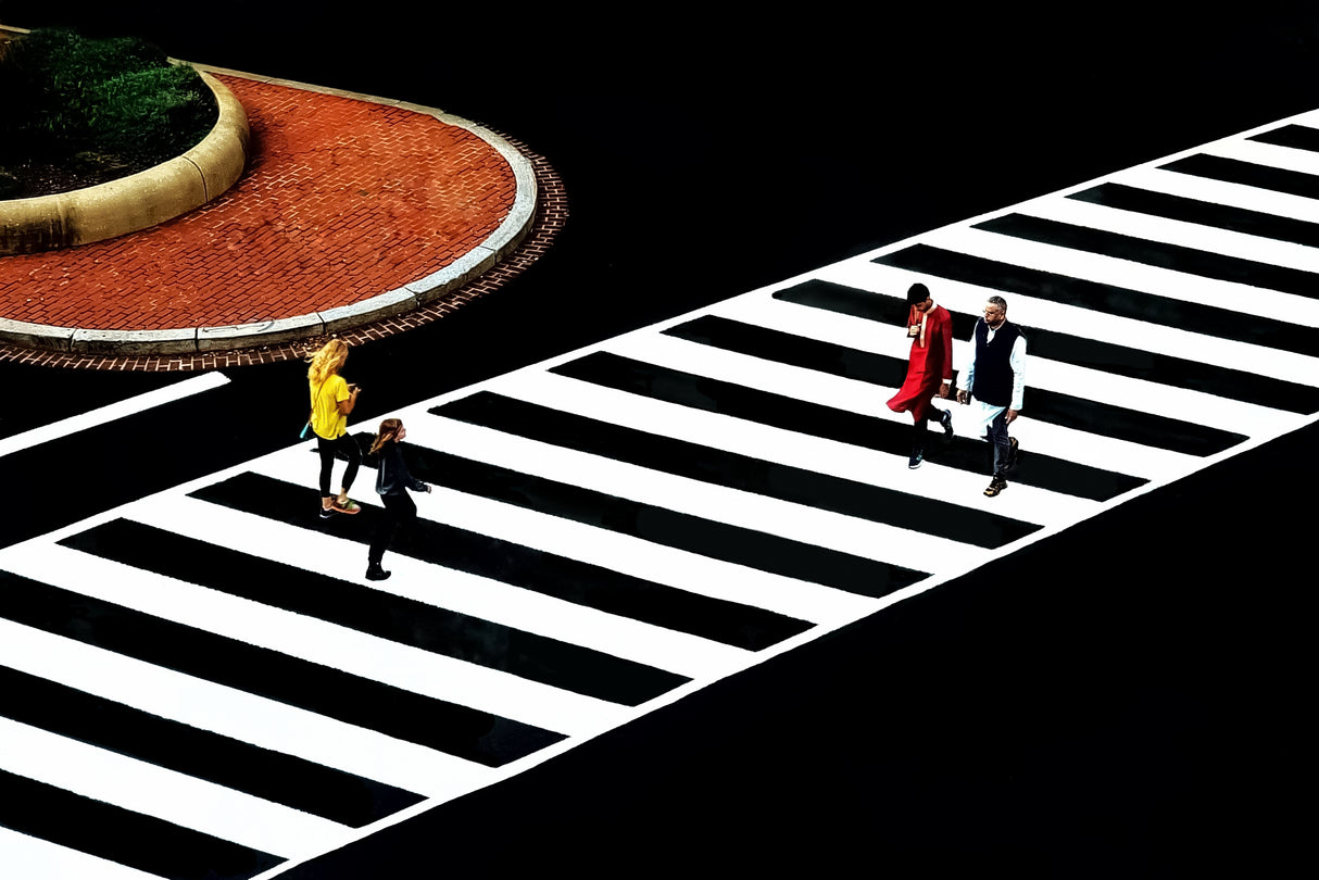 Cross Road Poster och Canvastavla