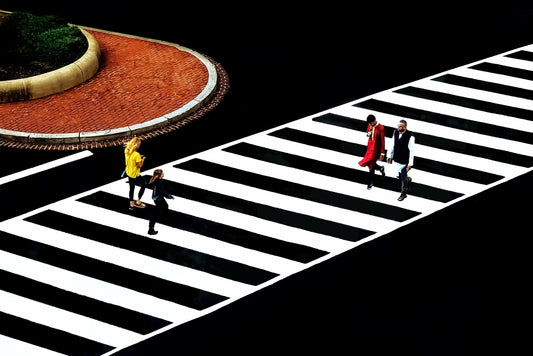 Cross Road Poster och Canvastavla