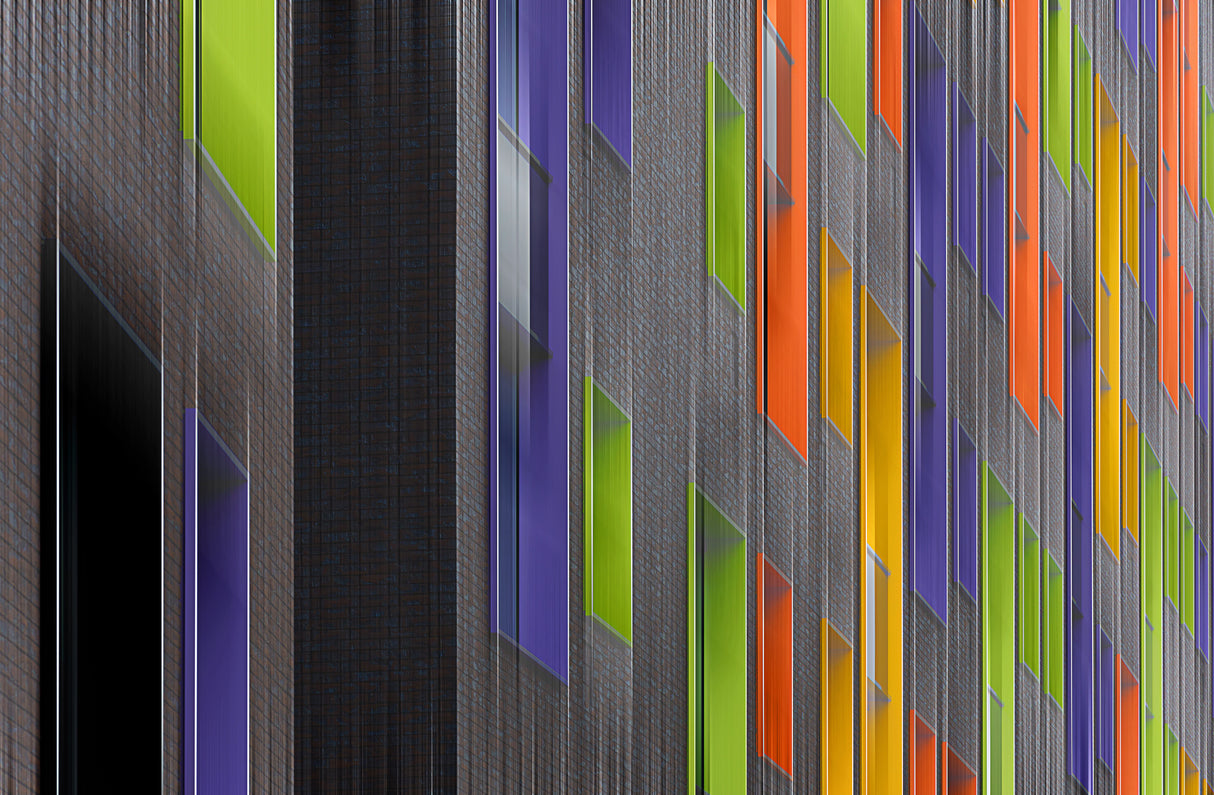 Facade abstract Poster och Canvastavla