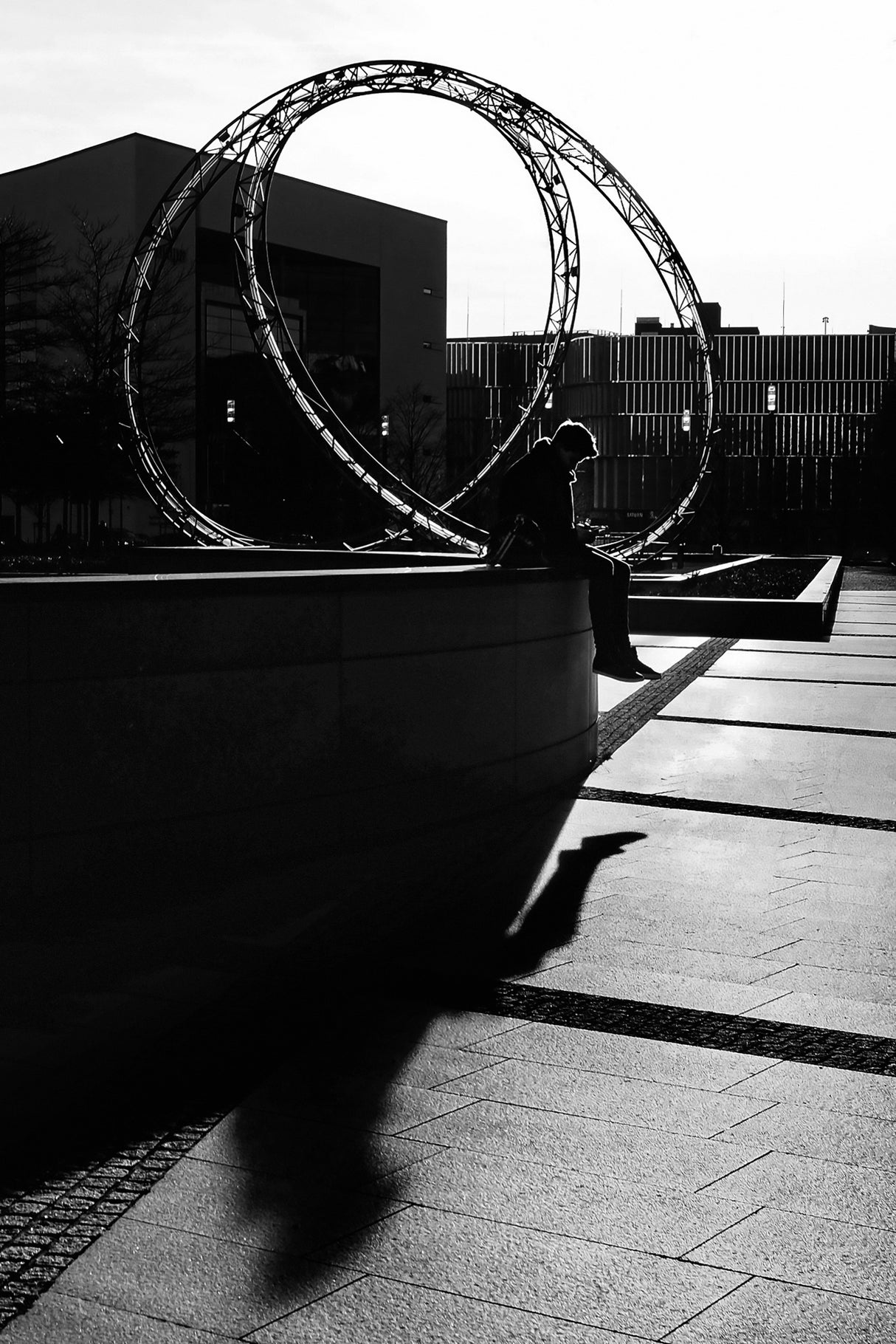 Ring, light and shadow Poster och Canvastavla
