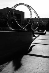 Ring, light and shadow Poster och Canvastavla
