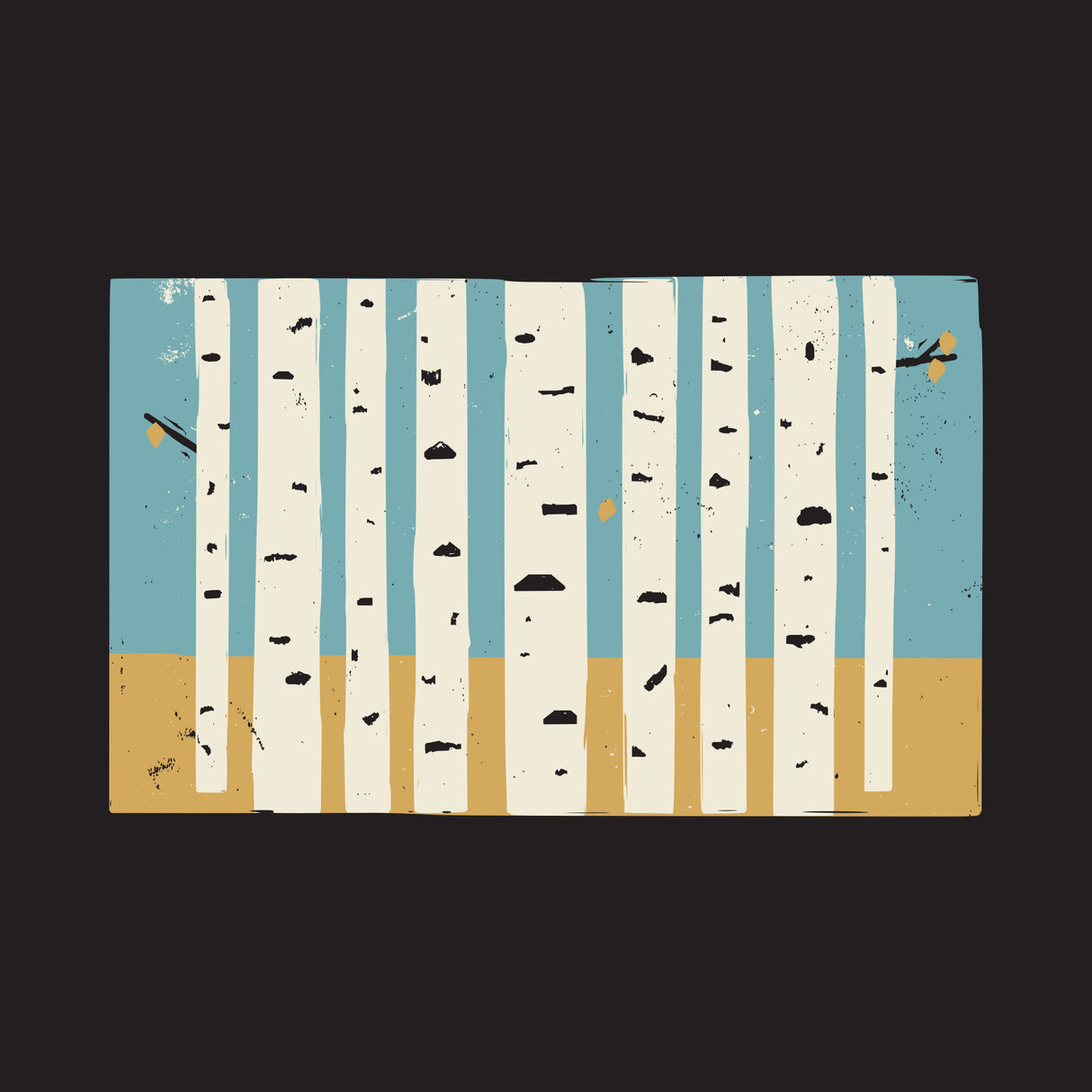 Autumn Forest Poster och Canvastavla