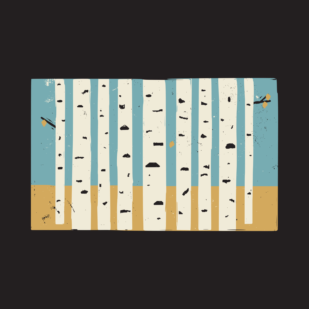 Autumn Forest Poster och Canvastavla