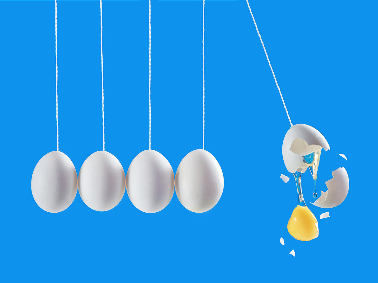 Newton's Cradle Poster och Canvastavla
