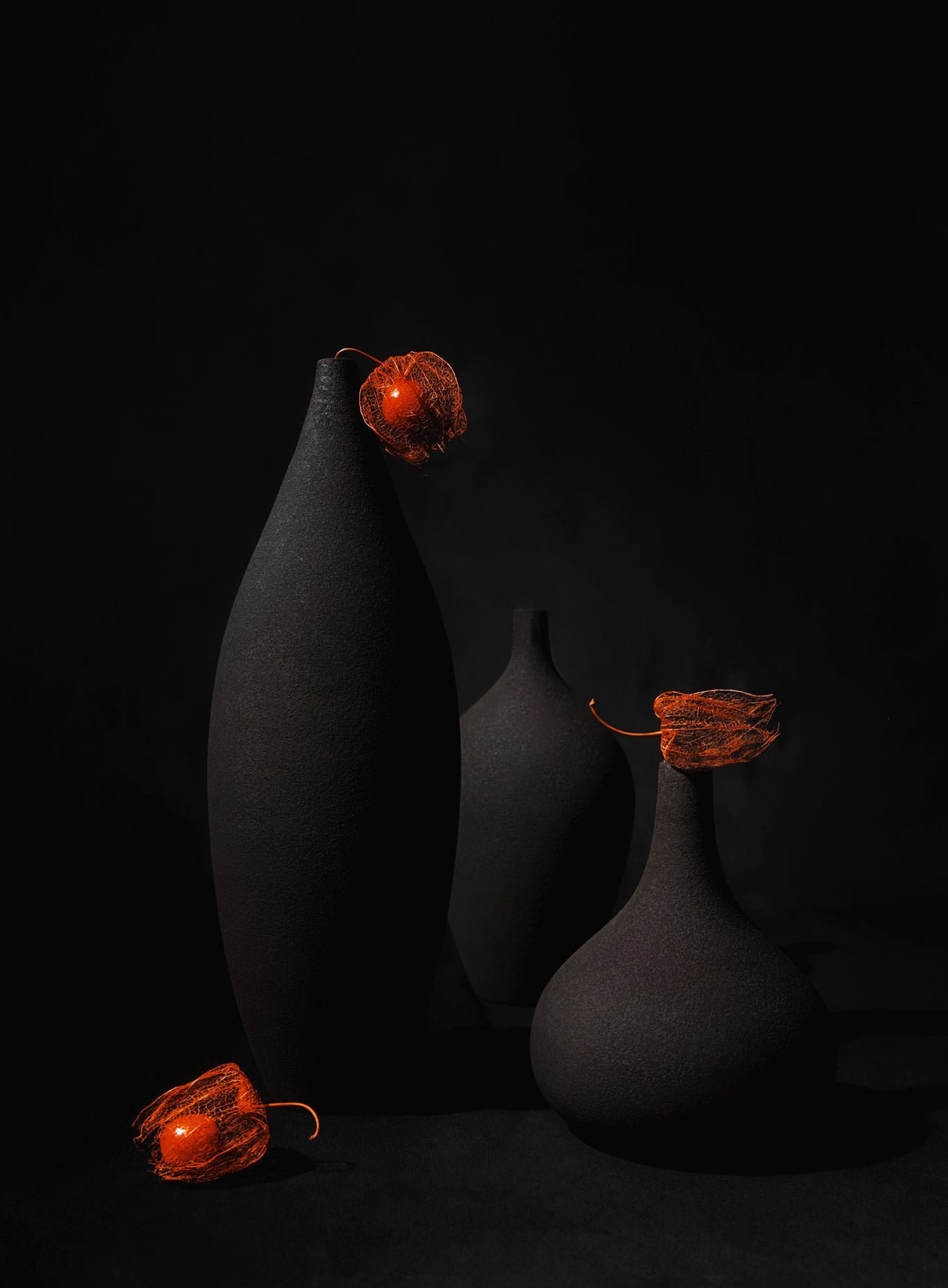 Three Vases Poster och Canvastavla