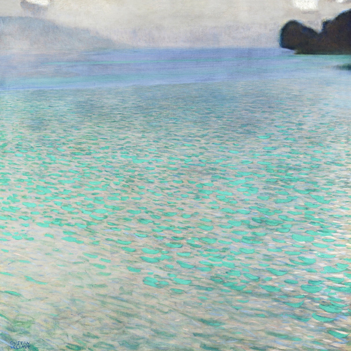 Attersee (1900) Poster och Canvastavla