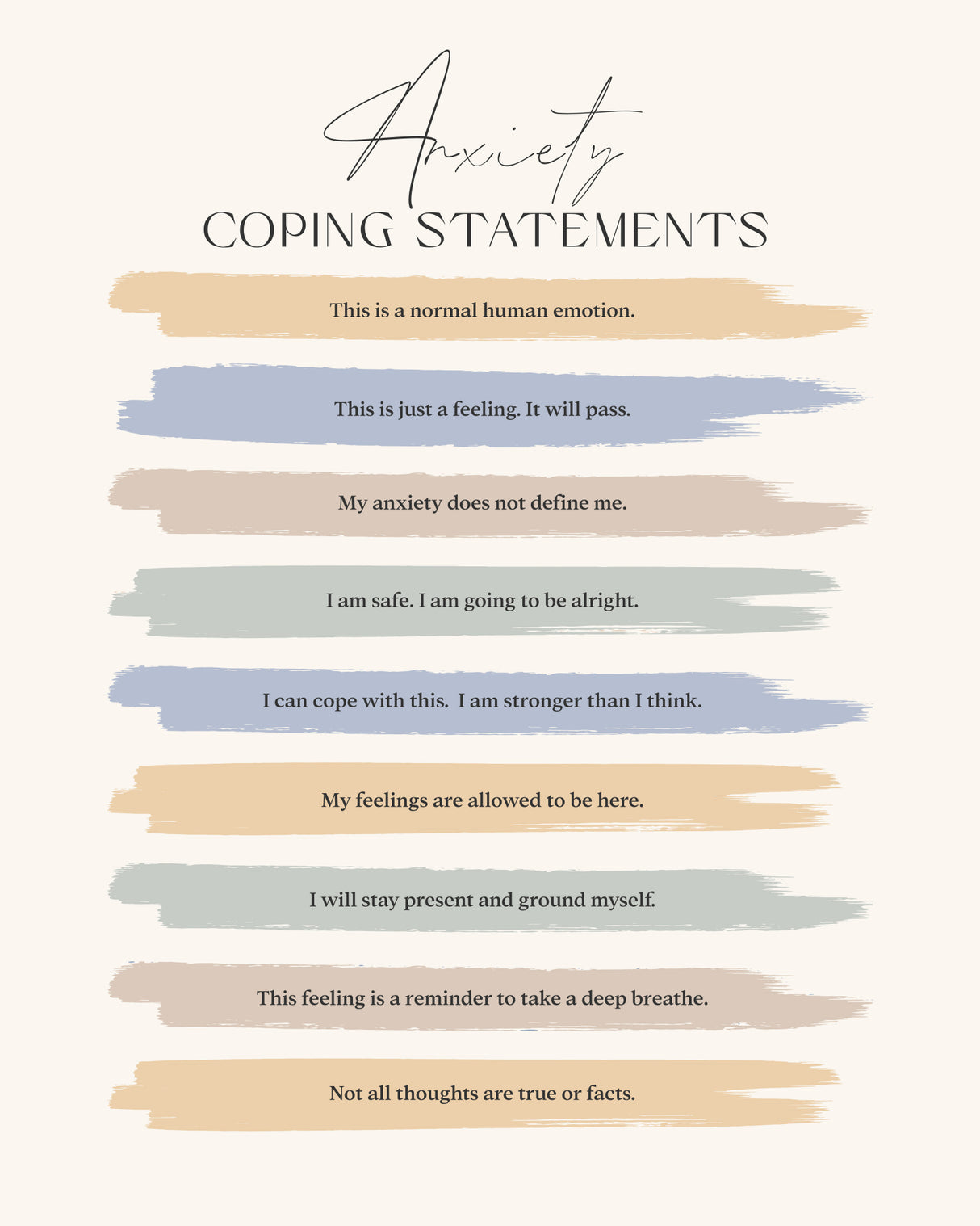 Anxietycope Poster och Canvastavla