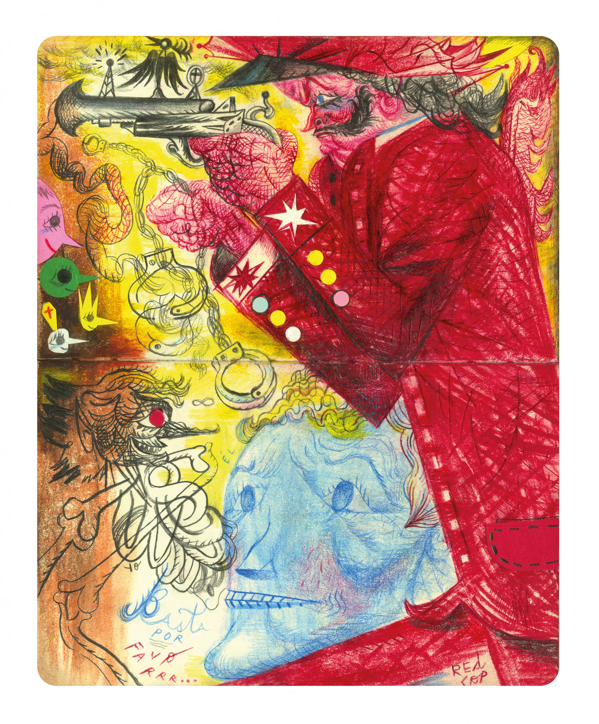 Red Cop. Poster och Canvastavla
