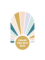 Chase the Sun Hun Poster och Canvastavla