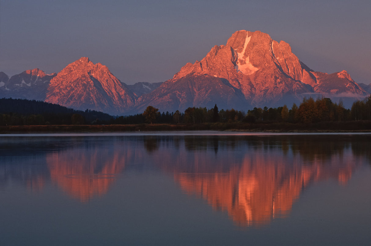 SUNRISE AT OXBOW BEND Poster och Canvastavla