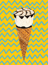 Cornetto Zig Zag Poster och Canvastavla