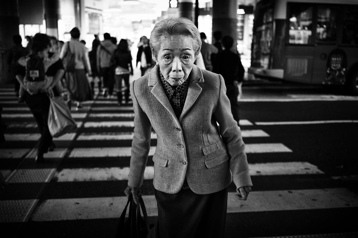Shibuya Street - TOKYO 2017 Poster och Canvastavla